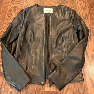 Babaton Black Leather Jacket